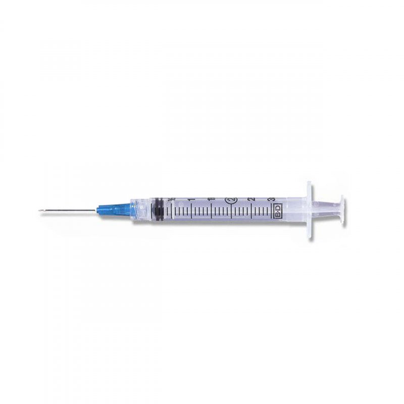 One Sterile Syringe Needle